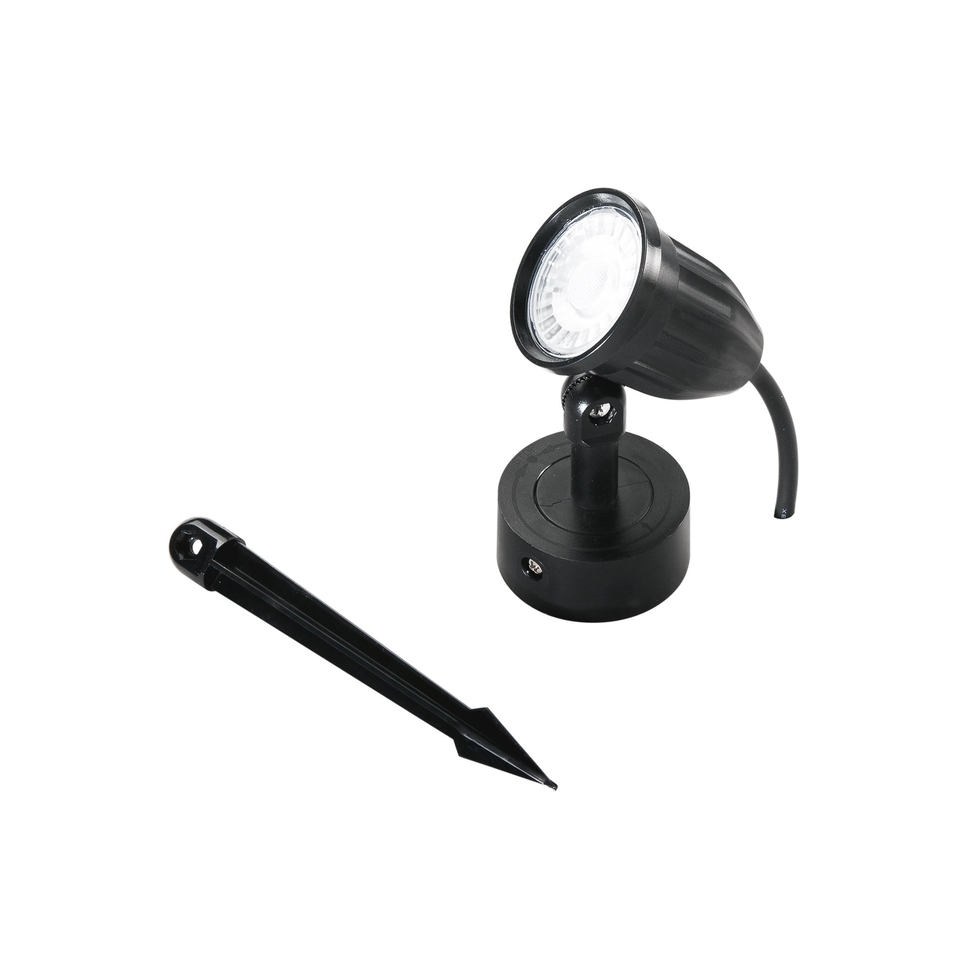 FAN LED-PEG-9C-NER Venkovní reflektor LED PEG plast černá 9 W 800 lm 3000 K 11,9 x 5,3 x 6,53 cm - FANEUROPE (obrázek 4)