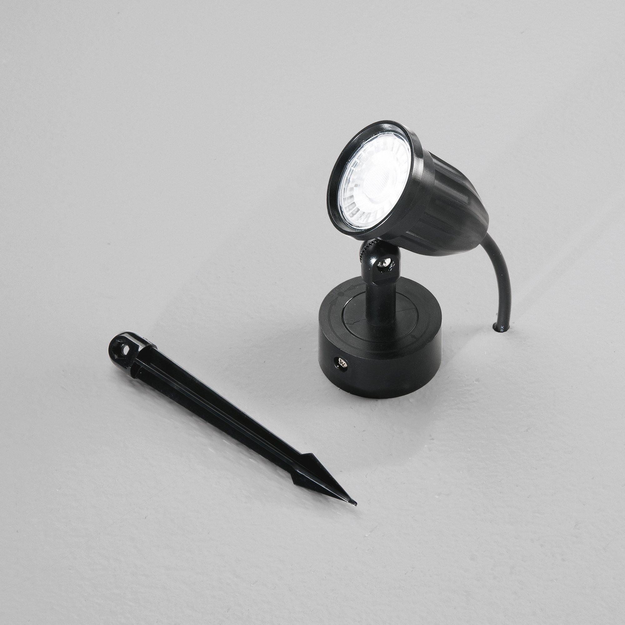 FAN LED-PEG-9C-NER Venkovní reflektor LED PEG plast černá 9 W 800 lm 3000 K 11,9 x 5,3 x 6,53 cm - FANEUROPE (obrázek 5)