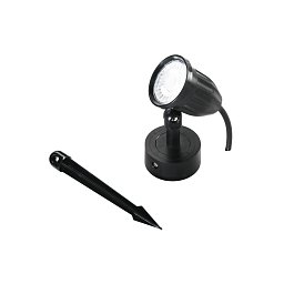 Obrázek pro produkt Venkovní reflektor LED PEG plast černá 9 W 800 lm 3000 K 11,9 x 5,3 x 6,53 cm - FANEUROPE