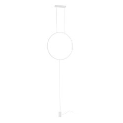 Obrázek pro produkt Stojací lampa LED PORTAL bílá 20 W 2400 lm CCT 50 x 6 x 400 cm - FANEUROPE