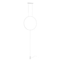 Obrázek pro produkt Stojací lampa LED PORTAL bílá 20 W 2400 lm CCT 50 x 6 x 400 cm - FANEUROPE