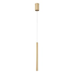 Obrázek pro produkt Závěsné svítidlo LED PYPE zlatá 5 W 470 lm CCT 2,5 x 200 cm - FANEUROPE
