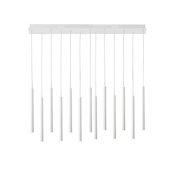 Obrázek pro produkt Závěsné svítidlo LED PYPE bílá 65 W 6110 lm CCT 107,5 x 200 cm - FANEUROPE