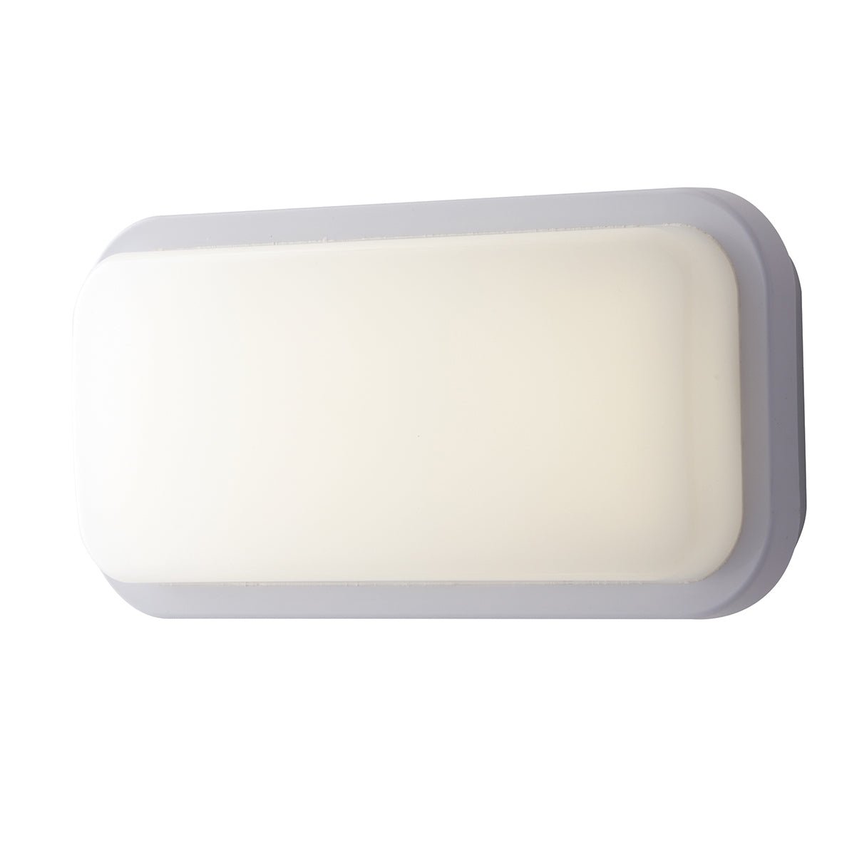 FAN LED-SHELLY-Q-MW BCO Venkovní stropní svítidlo LED SHELLY bílá polykarbonát 20 W 2500 lm 4000 K IP65 se senzorem 29,6x14,6x7,6 cm - FANEUROPE