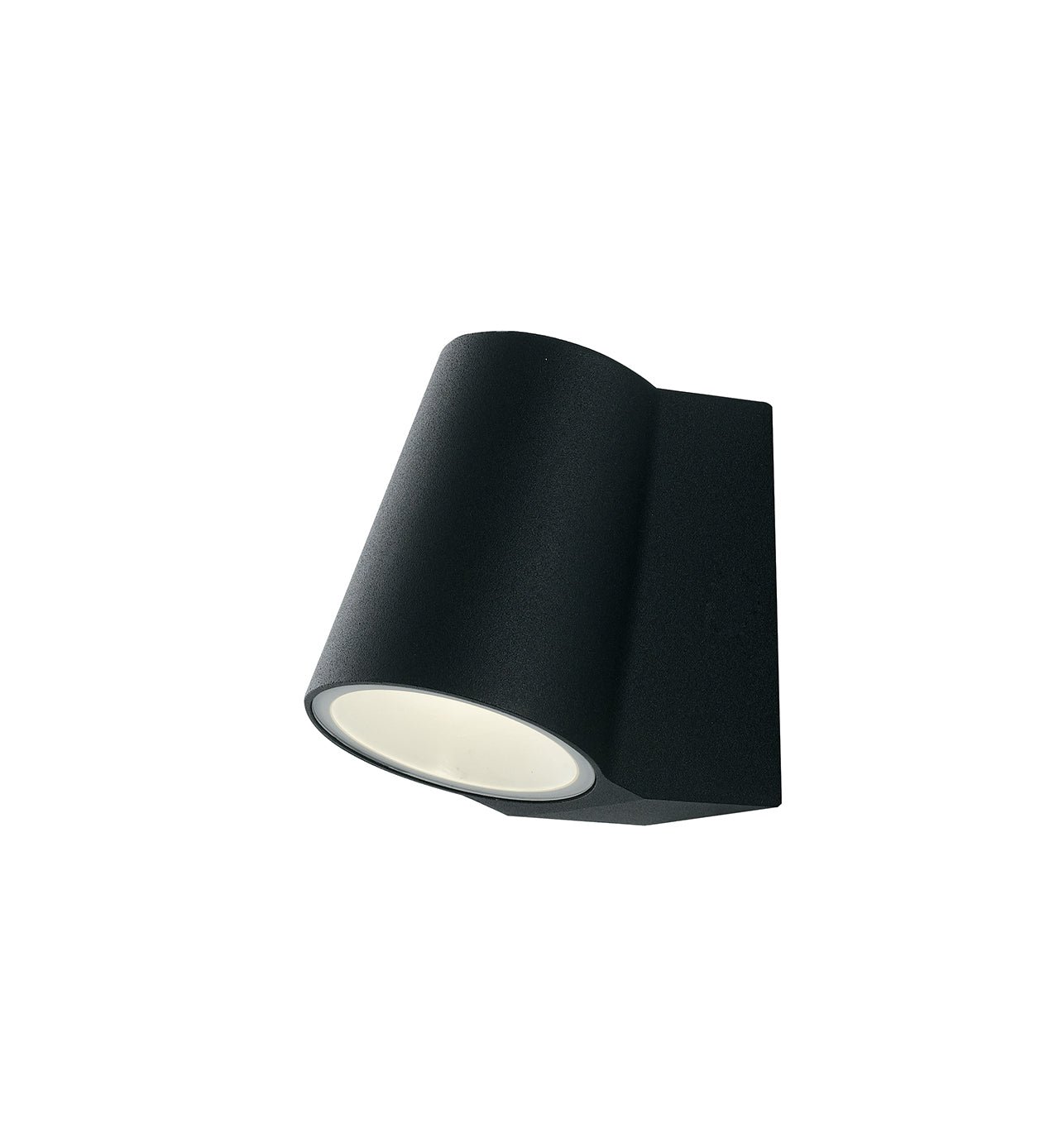 FAN LED-SINTESI-AP NERO Venkovní nástěnné svítidlo LED SINTESI černá hliník 6 W 400 lm 4000 K IP44 13x7,6x12 cm - FANEUROPE