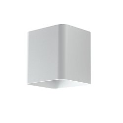 Obrázek pro produkt Venkovní nástěnné svítidlo LED BIOME bílá hliník 2x3,5W 840 lm IP54 9,5x11 cm - FANEUROPE