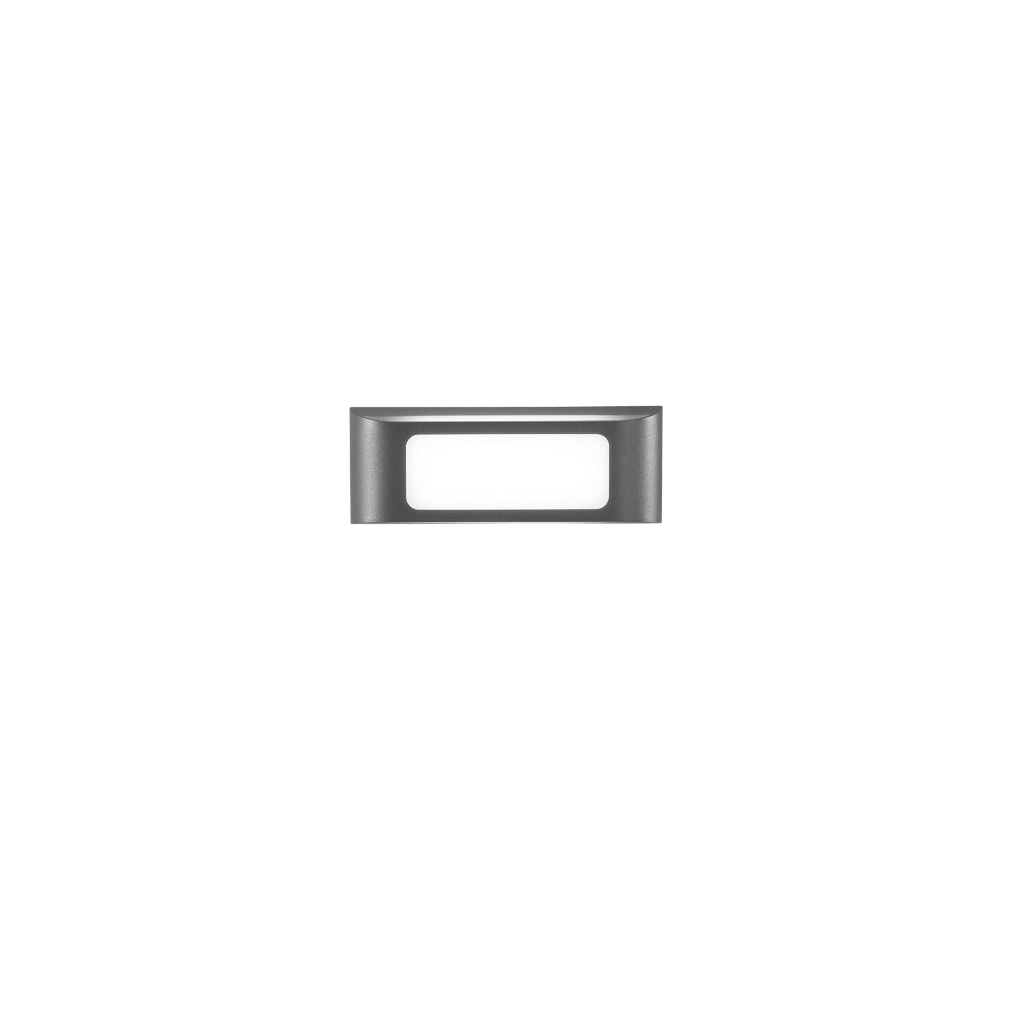 FAN LED-W-DESERT-ANT Nástěnné svítidlo LED DESERT antracit 12W CCT 3000-4000 K 250x53x95 mm - FANEUROPE