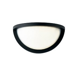 Obrázek pro produkt Venkovní nástěnné svítidlo LED DETROIT černá hliník/polykarbonát 10W 700lm 4000 K IP54 12,6x24x12 cm - FANEUROPE