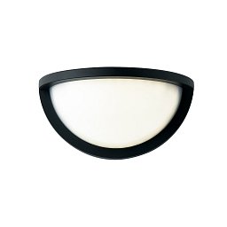 Obrázek pro produkt Venkovní nástěnné svítidlo LED DETROIT černá hliník/polykarbonát 10W 700lm 4000 K IP54 12,6x24x12 cm - FANEUROPE