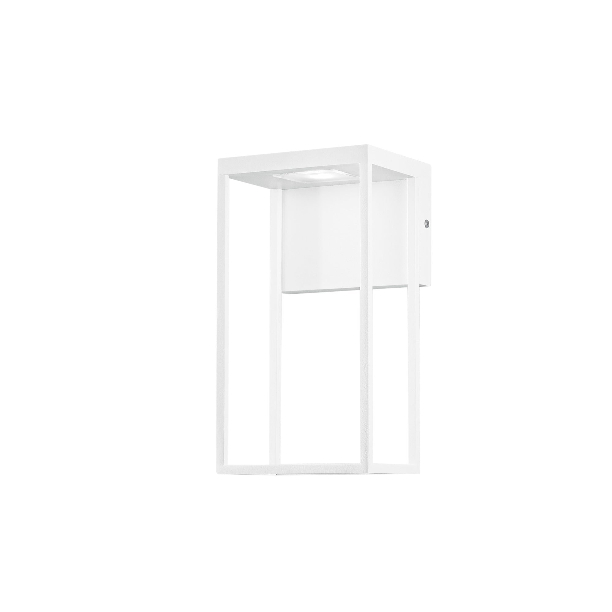 FAN LED-W-GRIS-BCO Venkovní nástěnné svítidlo LED GRIS hliník bílá 12W 1390lm CCT IP54 28x15x12,6 cm - FANEUROPE