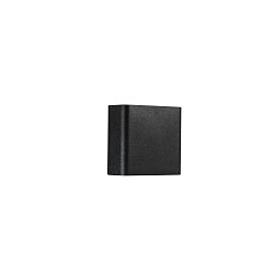 Obrázek pro produkt Nástěnné svítidlo LED 2x1W polykarbonát černá 110x100x40 mm - FANEUROPE