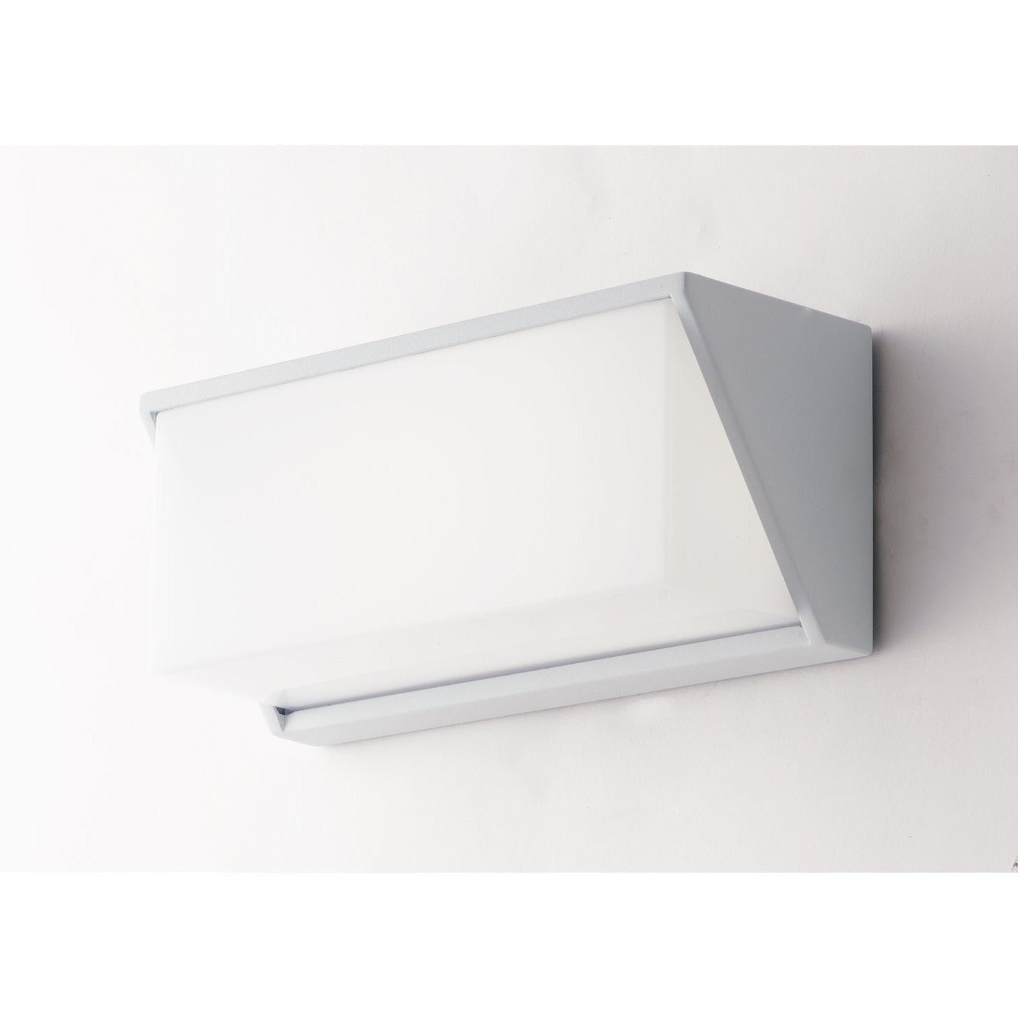 FAN LED-W-LUXON BCO Venkovní nástěnné svítidlo LED LUXON bílá hliník 12W 1550lm CCT IP54 11x25x9,5 cm - FANEUROPE