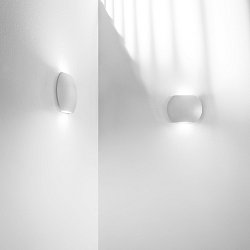 Obrázek pro produkt Venkovní nástěnné svítidlo LED ULTRASOTTILE MIURA bílá hliník 2x3W 520lm CCT IP54 12,8x16x3,5 cm - FANEUROPE
