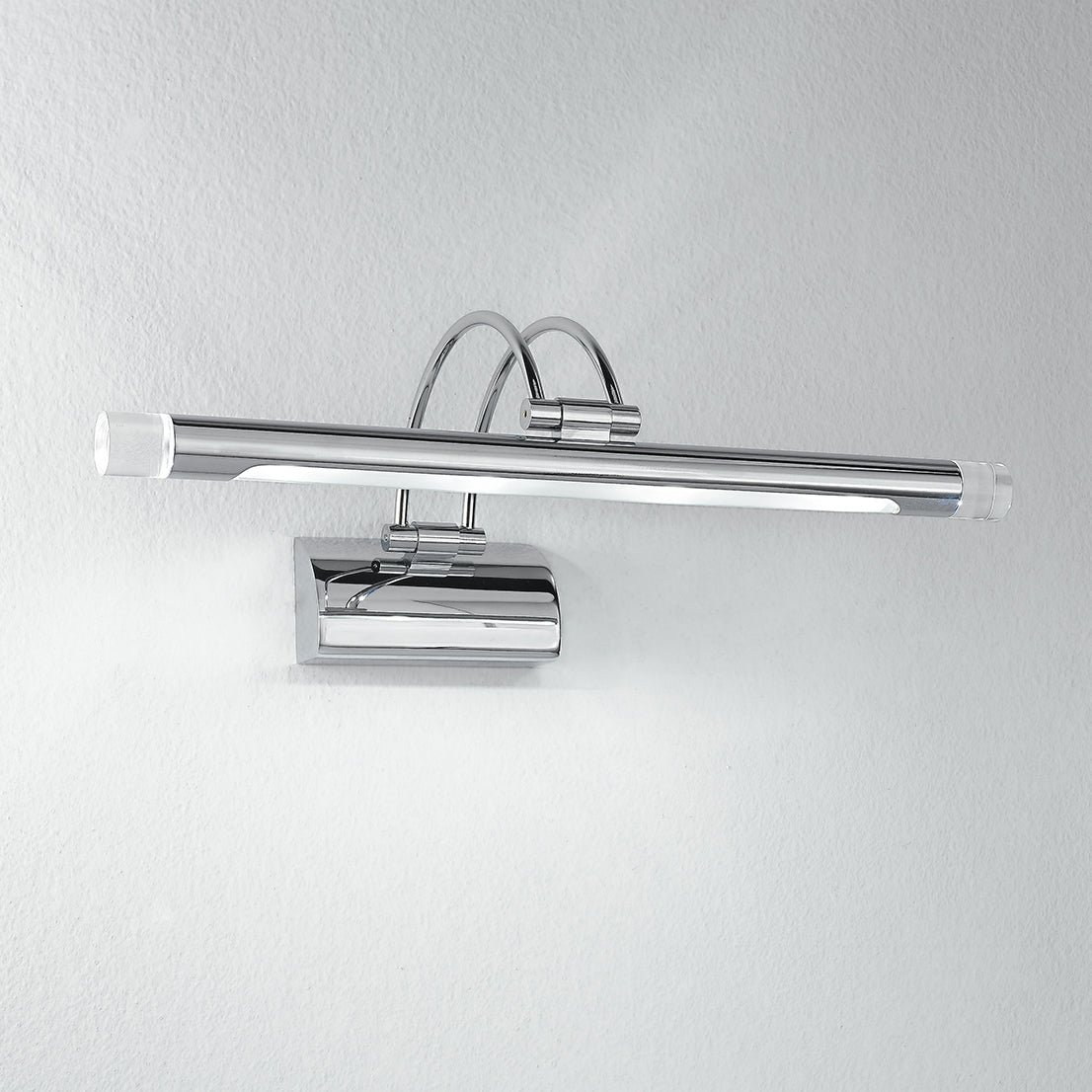 FAN LED-W-SIGMA/4W Nástěnné svítidlo LED SIGMA nastavitelné chrom 4W 550lm 3500K 40,3x21,5x12 cm - FANEUROPE