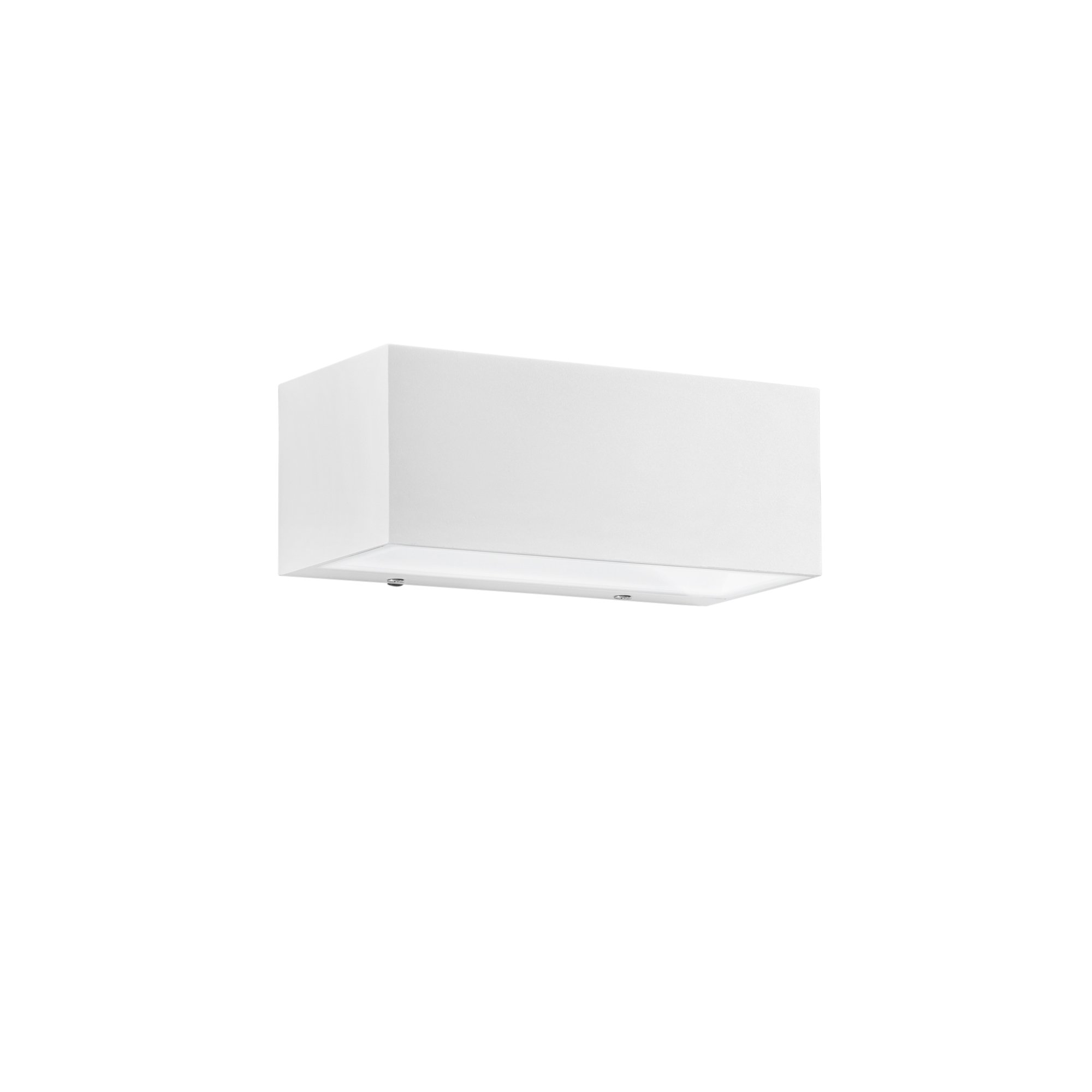 FAN LED-W-TWIN-M BCO Venkovní nástěnné svítidlo LED TWIN bílá hliník 18W 2150lm CCT IP54 8,5x22x10,3 cm - FANEUROPE