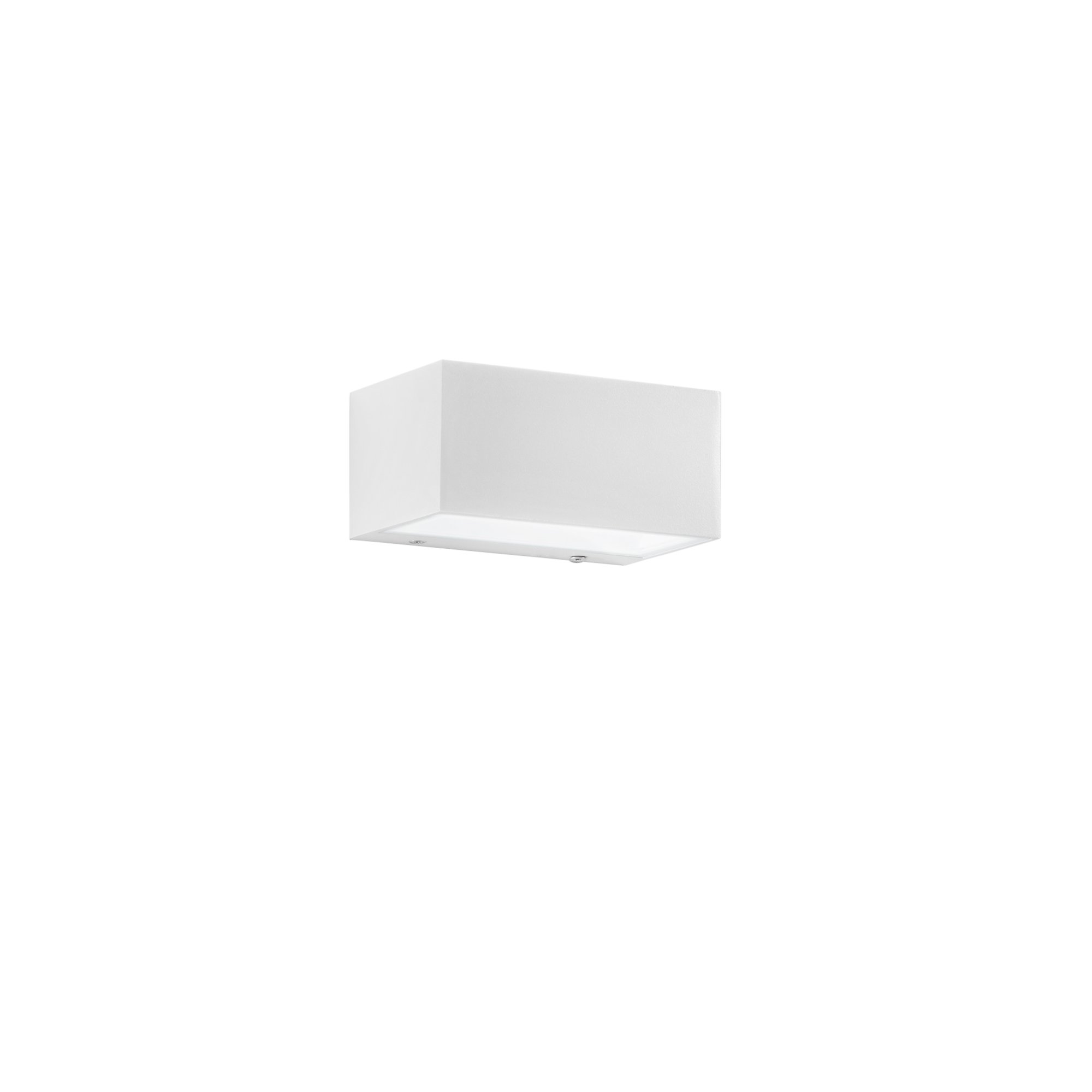 Levně FAN LED-W-TWIN-S BCO Venkovní nástěnné svítidlo LED TWIN bílá hliník 12W 1500lm CCT IP54 6,5x14x8,9 cm - FANEUROPE