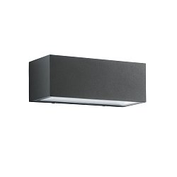 Obrázek pro produkt Venkovní nástěnné svítidlo LED TWIN antracit hliník 35W 4440lm 4000K IP54 10,8x30x12 cm - FANEUROPE