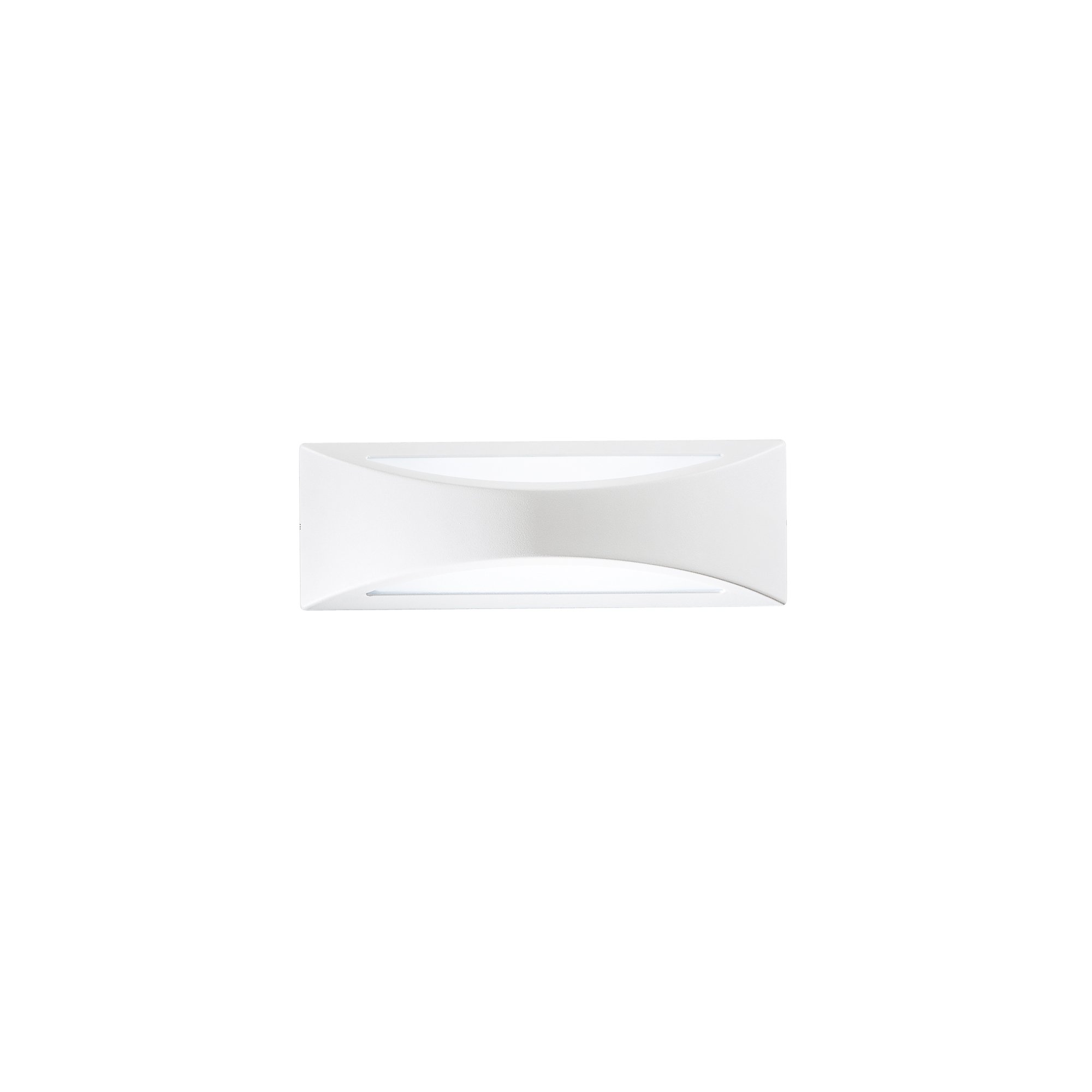 FAN LED-W-WEISS-BCO Venkovní nástěnné svítidlo LED WEISS hliník bílá 16W 1800lm CCT IP65 35x12x11,3 cm - FANEUROPE