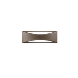 Obrázek pro produkt Venkovní nástěnné svítidlo LED WEISS hliník bronz 16W 1800lm CCT IP65 35x12x11,3 cm - FANEUROPE