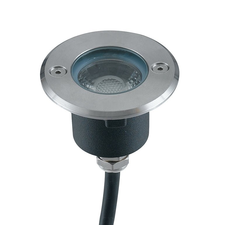 FAN LED-WALK-R7C Pochozí venkovní svítidlo LED WALK nikl INOX 3 W 345 lm 3000 K IP67 7x6,6 cm - FANEUROPE
