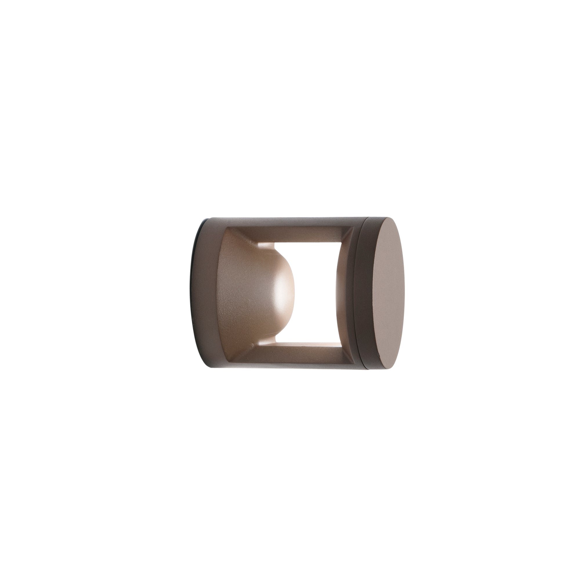 FAN LED-WAMI-AP-BRO Venkovní nástěnné svítidlo LED WAMI bronz hliník 10 W 1530 lm CCT IP65 14,4x12 cm - FANEUROPE