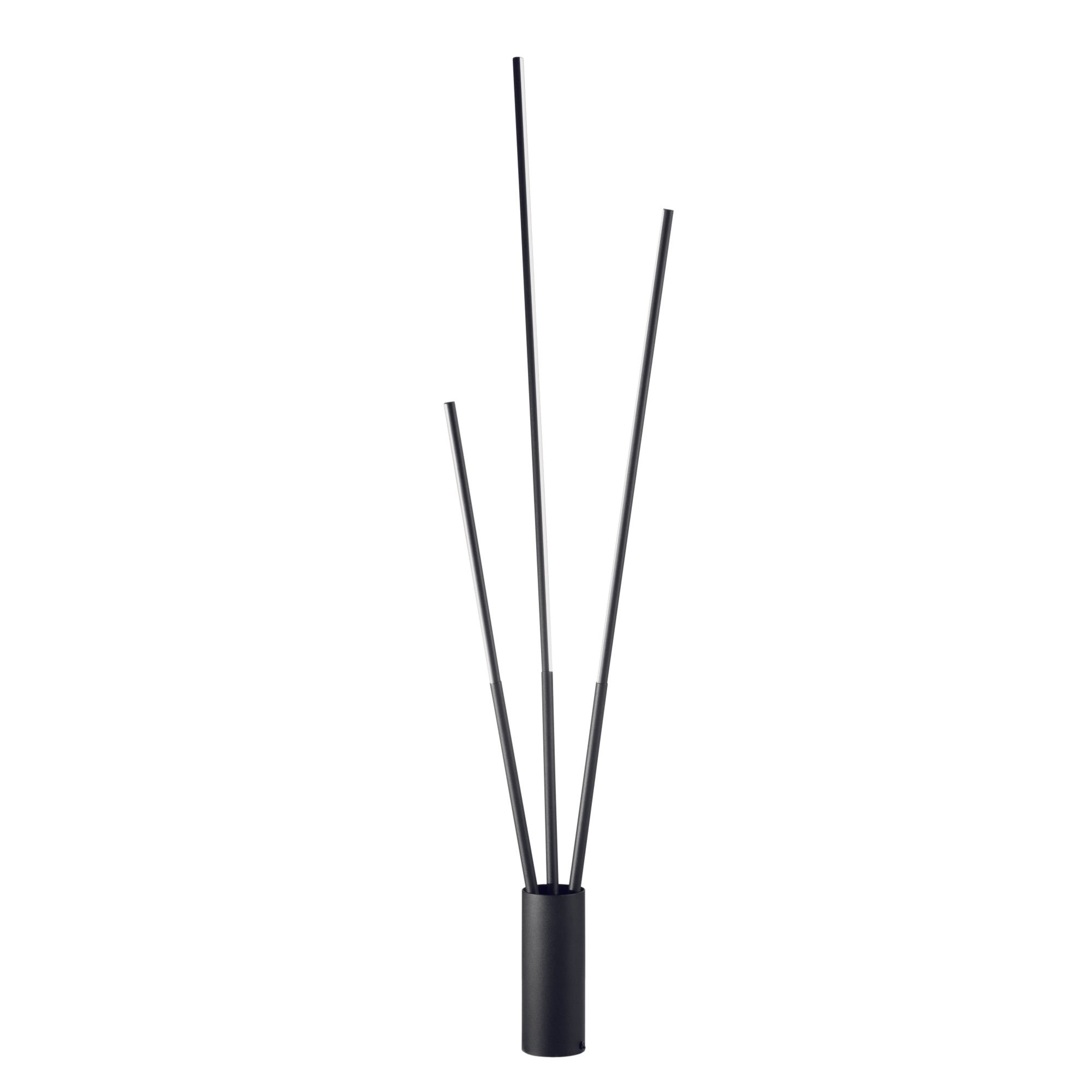 FAN LED-WANDS-PT3-NER Stojací lampa LED WANDS černá 30 W 3456 lm CCT 10x164 cm - FANEUROPE