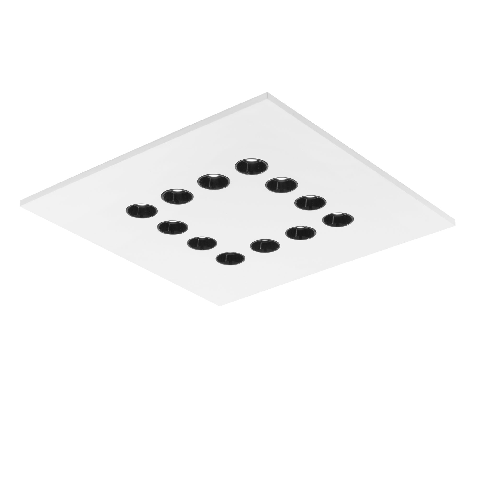 FAN LED-XICO-50X50 Stropní svítidlo LED XICO bílá 12x3W 2520lm CCT 50x4,7x50 cm - FANEUROPE