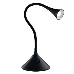 Obrázek pro produkt Stolní lampa LAMPADA DA LETTURA LED NEWTON černá 3,2 W 300 lm 4000 K 13x51 cm - FANEUROPE