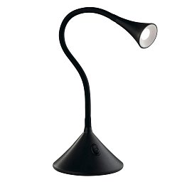 Obrázek pro produkt Stolní lampa LAMPADA DA LETTURA LED NEWTON černá 3,2 W 300 lm 4000 K 13x51 cm - FANEUROPE