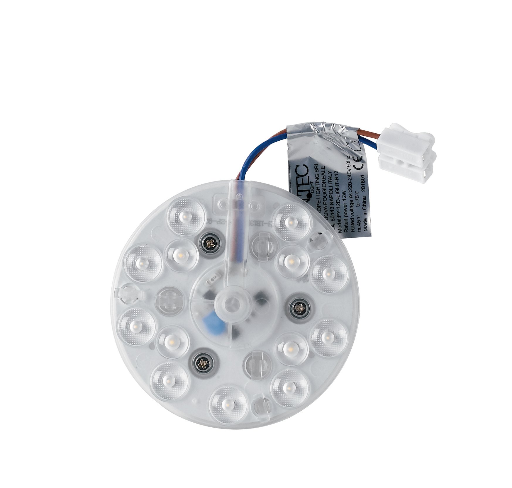 FAN LIGHT-R12 LED modul 8W 1210lm CCT 120° 96x22 mm 25000 h CRI 80 - FANEUROPE