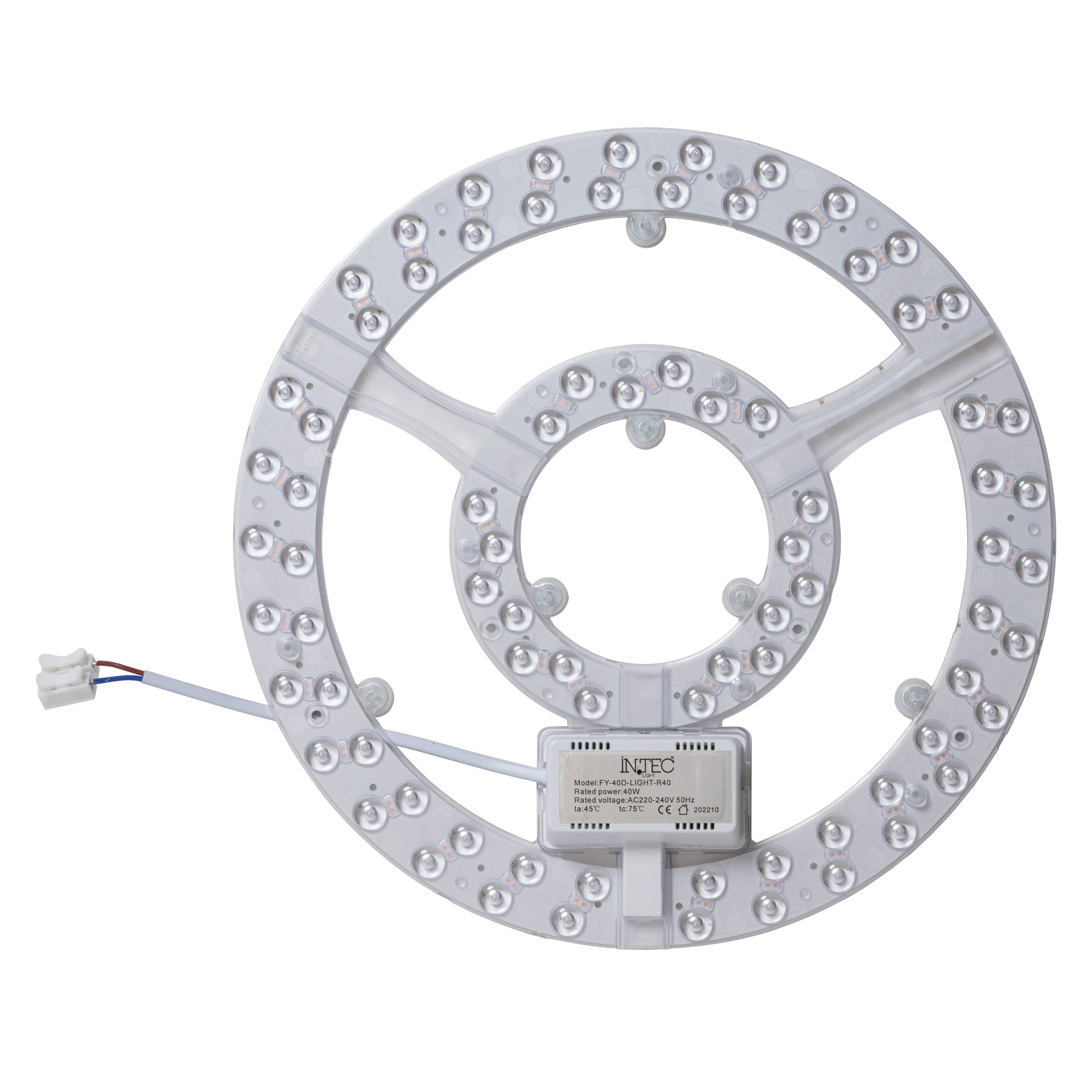 FAN LIGHT-R40 LED modul 38W 6000lm 4000K CCT 180° 360x22 mm 15000 h CRI 80 - FANEUROPE