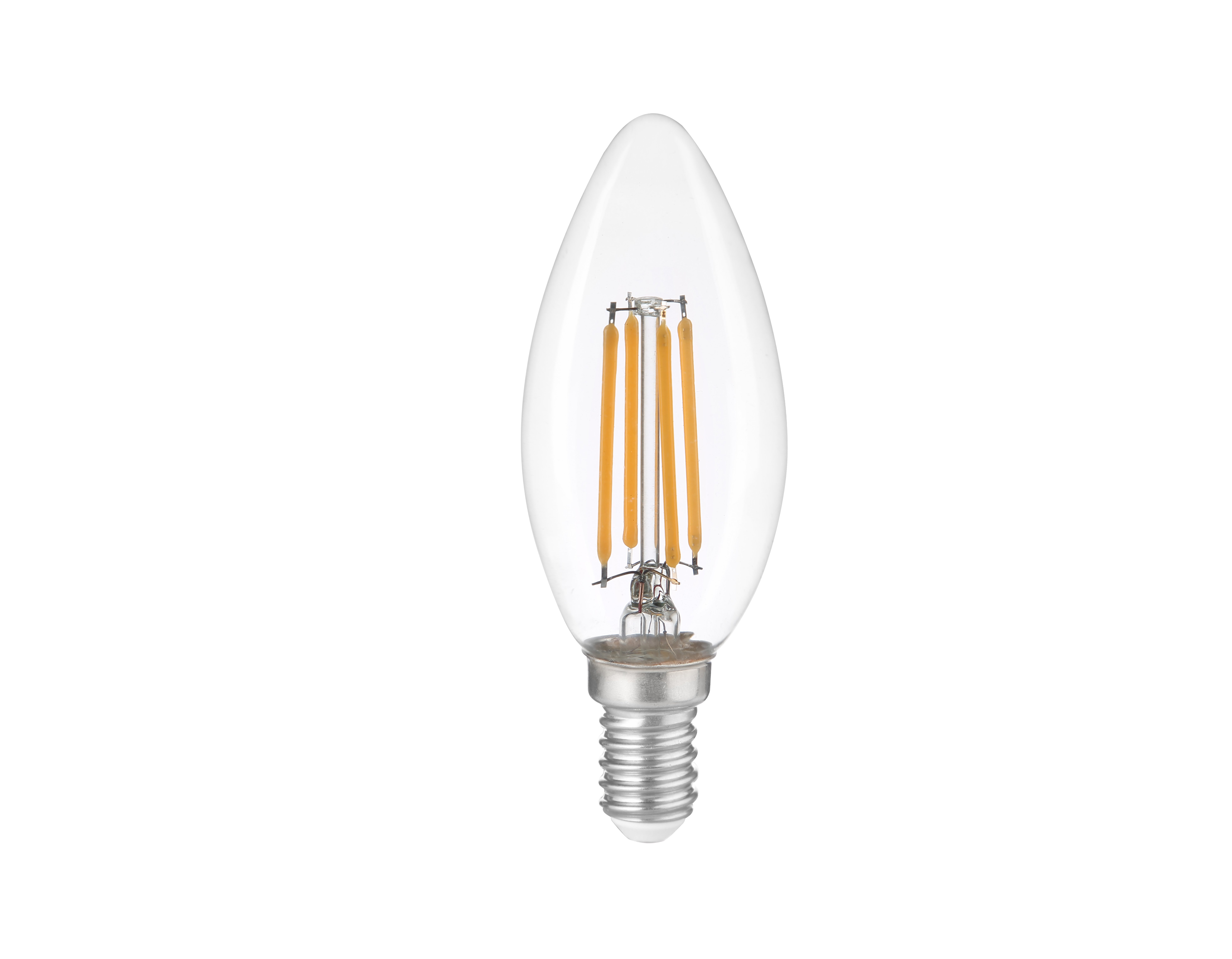 Levně FAN LUXA-E14C-HL-2C Žárovka LED LUXA, E14 2,3W 485lm 3000K 300° 35x98 mm 30000 h CRI 80 - FANEUROPE