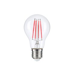 Obrázek pro produkt Žárovka LED FILAMENTO GROW E27 8W 660 nm 1300 K 300° 60x105 mm 15000 h CRI 80 - FANEUROPE