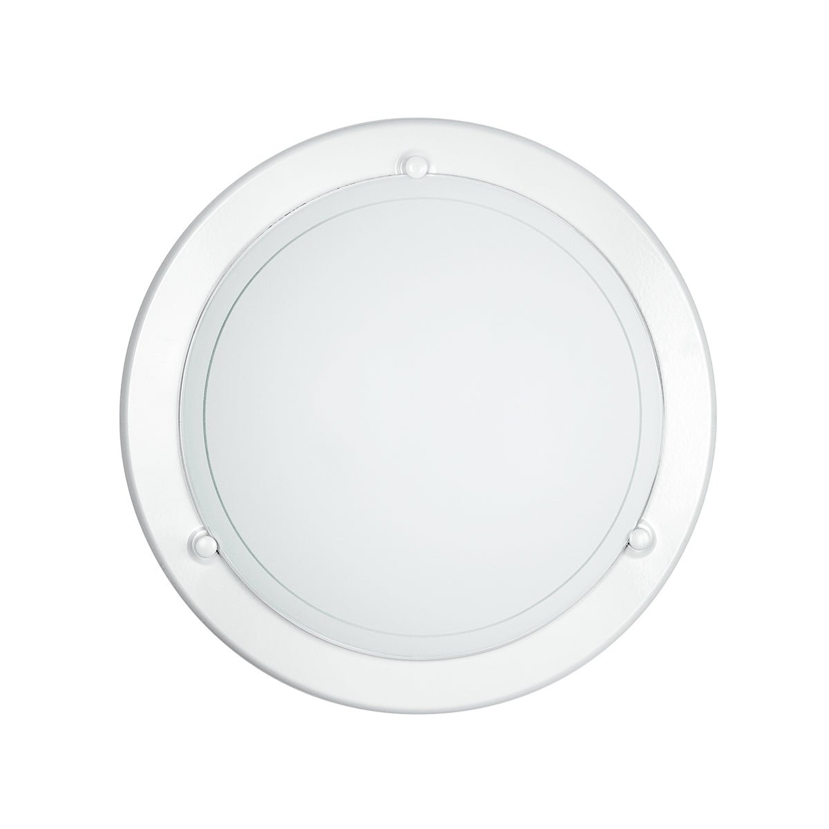 FAN 07/02112 Stropní svítidlo 1010 bílá dřevo 1xE27 30x9,5 cm - FANEUROPE