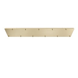 Obrázek pro produkt Rozeta PIREX obdélníkový rám zlatá A 11 FORI 142x30x4,1cm - FANEUROPE