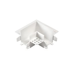 Obrázek pro produkt Příslušenství - úhlová spojka Bernini pro zapuštěné montážní pouzdro AD, 7,8 x 6,78 cm, bílá - FANEUROPE