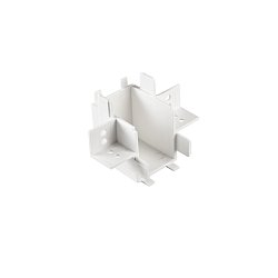 Obrázek pro produkt Příslušenství - vertikální úhlová spojka Bernini pro zapuštěné montážní pouzdro AD, 4,63 x 3,33 cm, bílá - FANEUROPE