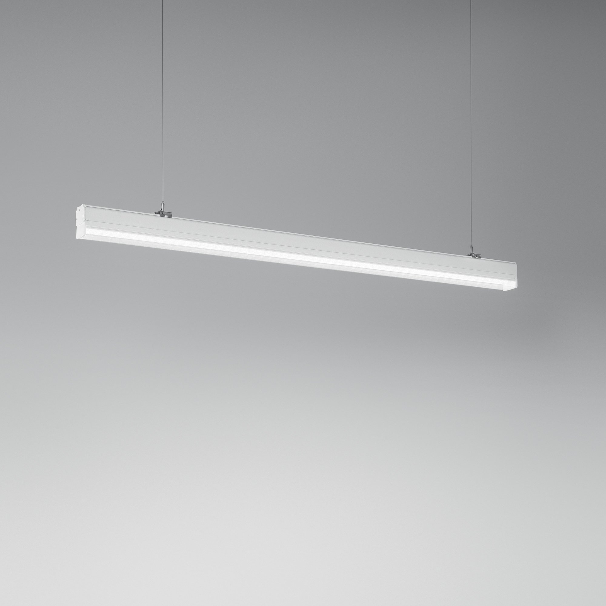 FAN BUSBAR-LED72M-HELP Svítidlo nouzové - lineární LED svítidlo na liště BUSBAR, bílé, hliník, 72 W, 9340 lm, 4000 K, nouzová baterie 3 h / 400 lm, 6,7 - FANEUROPE