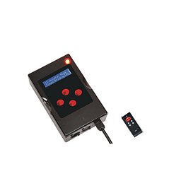 Obrázek pro produkt Příslušenství - LED ovladač Master, 3 kanály, pro projektory mod. EASY, 230 V, výstup DMX/XLR‑3, 2 kanály, 20 x 9 x 3.2 cm - FANEUROPE