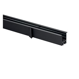 Obrázek pro produkt Systém 48 V - zapuštěná lišta Davinci A, černá, 200 x 4,2 x 3,9 cm - FANEUROPE