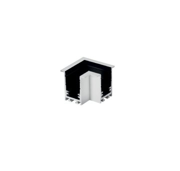FAN DAVINCI-INC-L-BCO Příslušenství - úhlová spojka Davinci, bílá, pro zapuštěnou lištu A Davinci, 5,1 x 3,9 x 4,2 cm - FANEUROPE