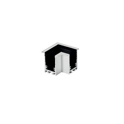 Obrázek pro produkt Příslušenství - úhlová spojka Davinci, bílá, pro zapuštěnou lištu A Davinci, 5,1 x 3,9 x 4,2 cm - FANEUROPE