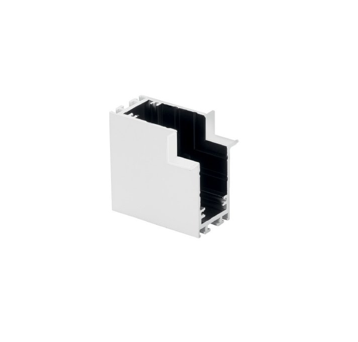 FAN DAVINCI-INC-LVI-BCO Příslušenství - vertikální úhlová spojka Davinci s vnitřním připojením, pro zapuštěnou lištu A Davinci, 5,5 x 4,2 x 3,9 cm - FANEUROPE