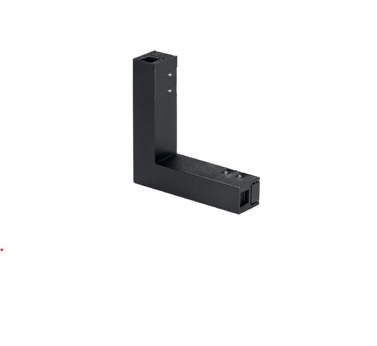 Levně FAN DAVINCI-L-CONN Příslušenství - úhlová spojka Davinci, černá, pro lištu Davinci, 10,1 x 10,1 x 2,2 cm - FANEUROPE