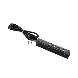 Obrázek pro produkt Příslušenství - elektrická připojka Davinci, černá, pro lištu Davinci, 15,3 x 2,8 x 2,2 cm - FANEUROPE