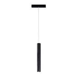 Obrázek pro produkt Závěsné svítidlo systému 48 V - Davinci Tubo, černé, LED, 3 W, 300 lm, 4000 K, 3,5 x 132,82 cm - FANEUROPE