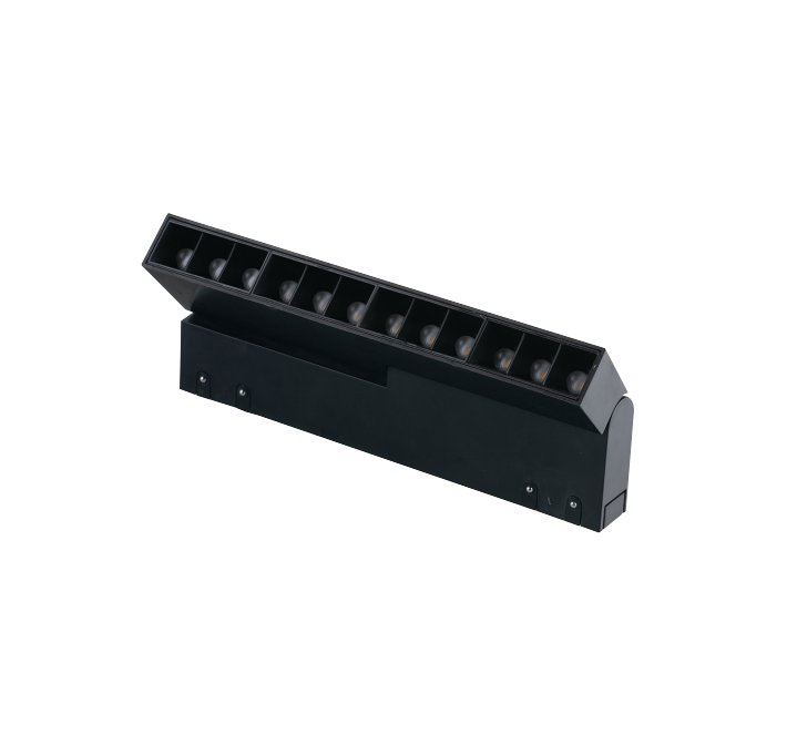 FAN DAVINCI-SLIDE20C-UGR Svítidlo pro systém 48 V - LED svítidlo Davinci Slide, černé, UGR, 10 W, 1020 lm, 3000 K, 25,2 x 8,7 x 2,5 cm - FANEUROPE