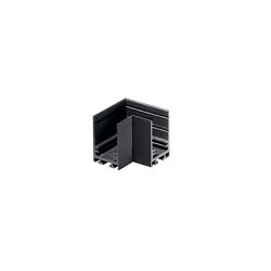 Obrázek pro produkt Příslušenství - úhlová spojka Davinci, černá, pro lištu Davinci, 4,5 x 4,5 x 2,6 cm - FANEUROPE