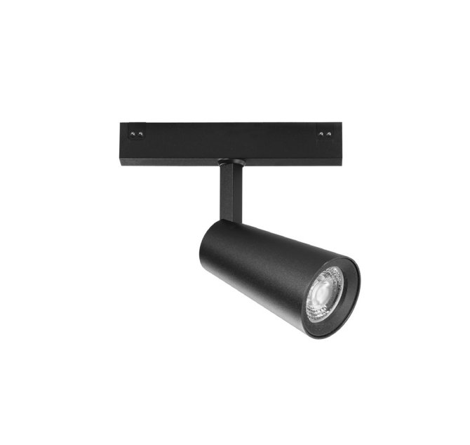 FAN DAVINCI-TEMA-10M Systém 48 V - reflektor Davinci Tema, černý, LED, 10 W, 1200 lm, 4000 K, 16,1 x 17,7 x 6,2 cm - FANEUROPE