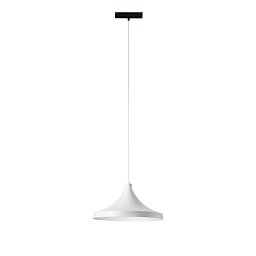 Obrázek pro produkt Závěsné svítidlo systému 48 V - Davinci Cymbal, bílé, LED, 18 W, 1855 lm, 4000 K, 38 x 150 cm - FANEUROPE
